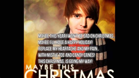 shane dawson christmas song|Maybe This Christmas Lyrics On Screen .